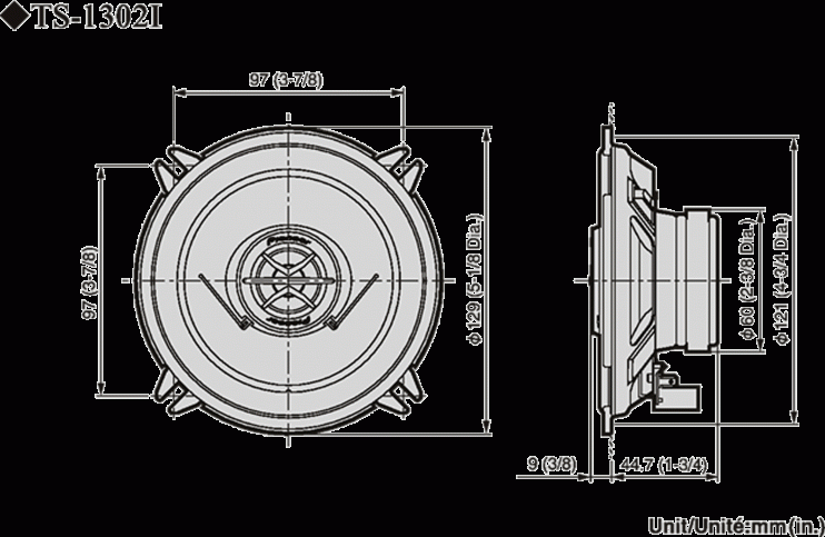 Pioneer TS-1302i