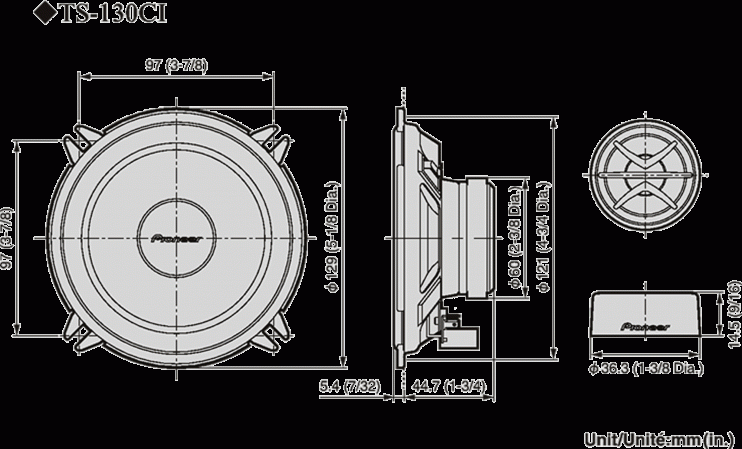Pioneer TS-130Ci