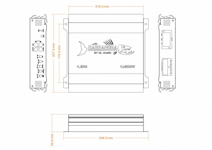 DL Audio Barracuda 1.600