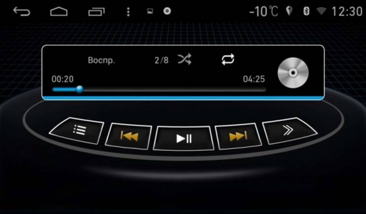 Hyundai Solaris на Android M067