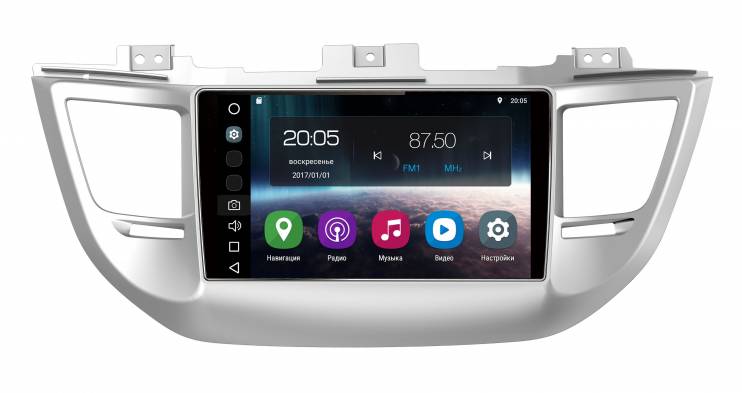 Штатная магнитола FarCar s200 для Hyundai Tucson на Android (V546R-DSP)